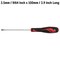Teng Tools MD916N1 3.5 x 100mm Flat Type Screwdriver MD916N1 - alternate 5